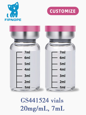 CAS 1191237-69-0 20mg 7ml GS441524 Ενέσιμη θεραπεία FIP για γάτες
